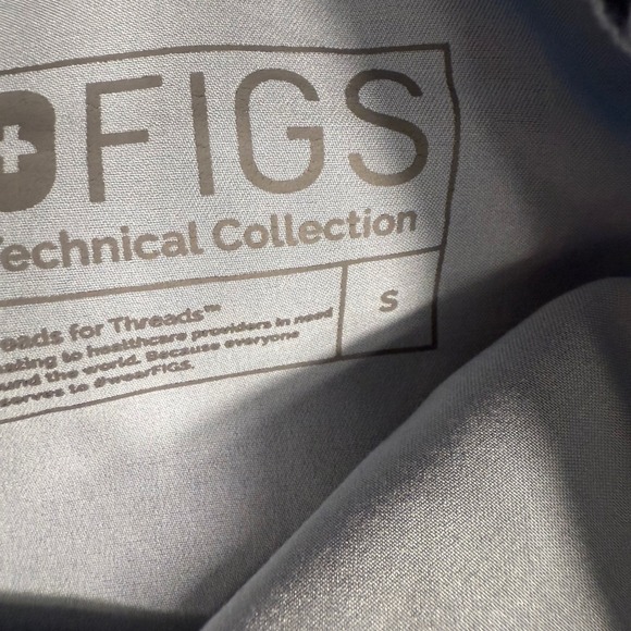 FIGS Technical Collection Grey Jogger‎ Scrub Pants - Size Small - Picture 3 of 11